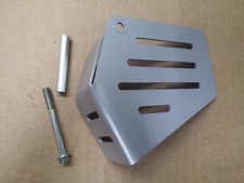 Honda Zoomer Ruckus Cover Pompe Liquide Aluminium Anodisé 2mm Argent