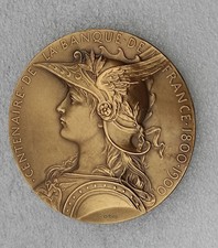MEDAILLE BRONZE CENTENAIRE DE