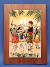 CERAMIQUE DANSE FOLKLORE PAYS