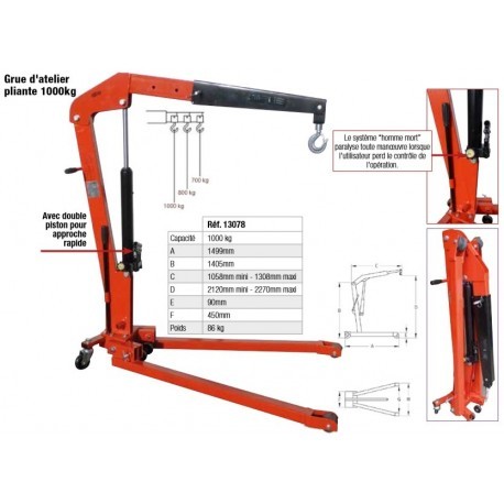 Grue levage atelier - levage, d'atelier