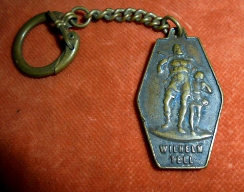 Porte clés médaille bronze - porte-clés,