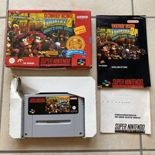 Jeu Super Nintendo - Donkey Kong Country 2 Snes Super Nes Complet Boîte Classic