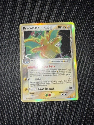 Carte pokémon dracolosse - carte,