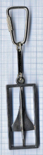 Ancien porte clés métal 3d - ancien,