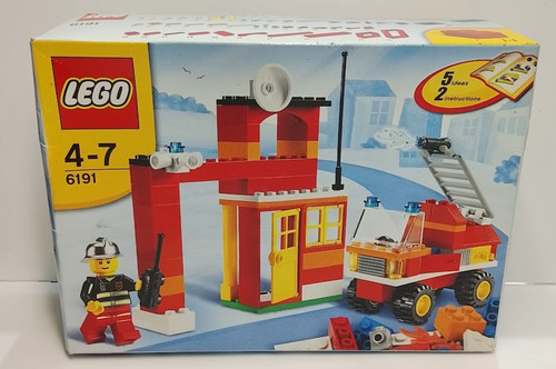 Lego 6191 city fire fighter - city,