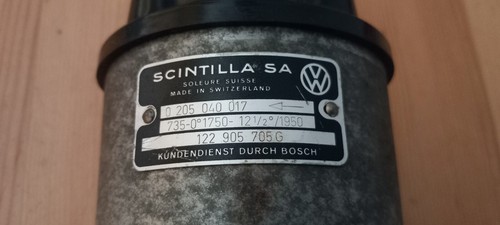 Bosch scintilla magneto - sa,