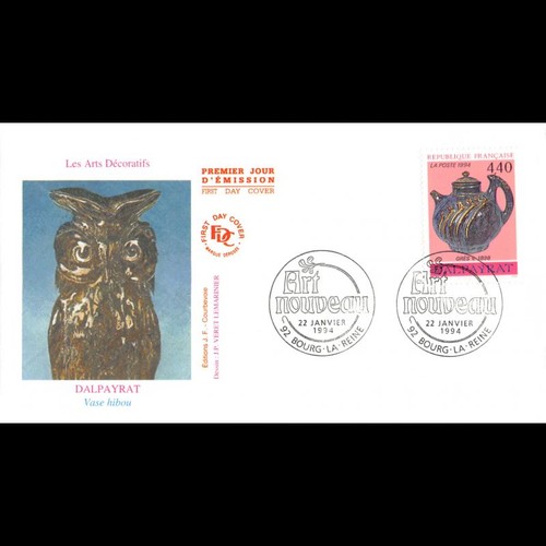 Fdc arts décoratifs - fdc, jf