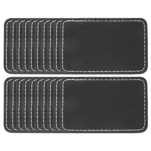 Patchs imitation cuir vierges
