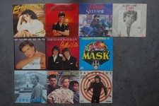lot 10 disques vinyles 45