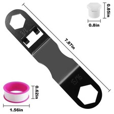 Kit de r��paration chauffe-eau pour camping-car avec vanne de vidange �� cl�� co