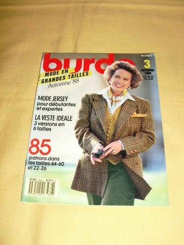 Burda mode grandes - burda, tailles