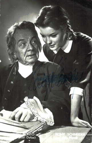 Romy schneider signature - schneider,