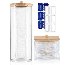 2 Pièces Porte Coton Tige