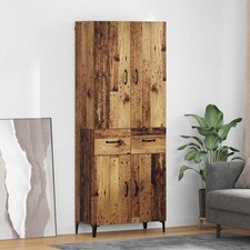 Haut Armoire Montage mural avec tiroir Bois d'ingénierie Meuble vidaXL vidaXL