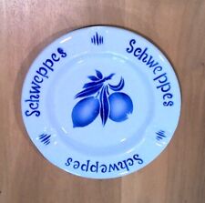 RARE CENDRIER VIDE POCHE SCHWEPPES BLEU CITRON ORANGE  MOULIN DES LOUPS HAMAGE  