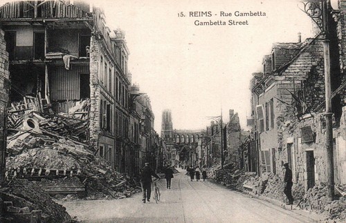 Carte postale reims marne - -,