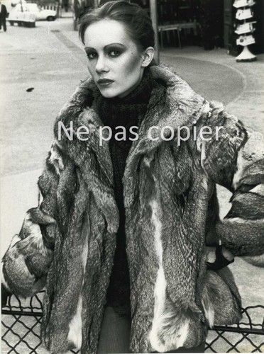 Mode fourrure vers 1975 - mode,