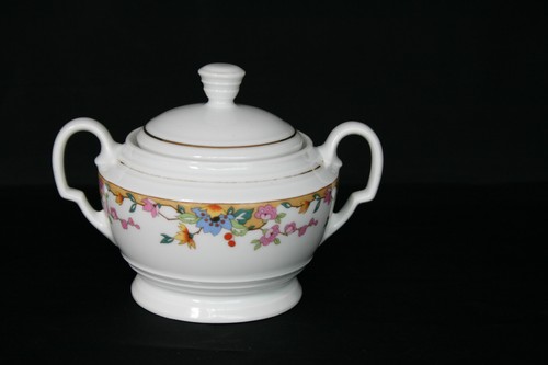 Sucrier ancien porcelaine - sucrier, en