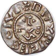 S6163 Charles le Chauve au nom de denier, Bourges Argent SUP ! ->Faire Offre