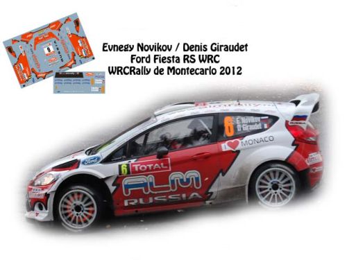 Decals ford fiesta - decals, wrc