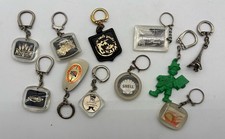 Lot 10 porte-clés vintage