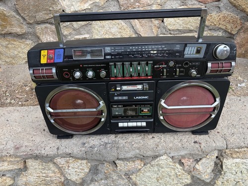 Vintage boombox lasonic - vintage,