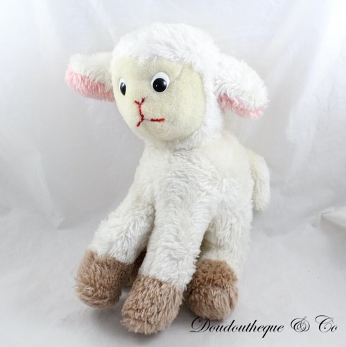 Peluche articulée mouton
