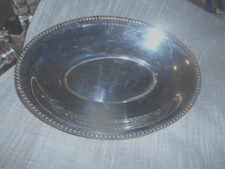 corbeille  à pain  métal argenté poinçon D F  TÈTE DE COQ