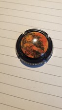 capsule de champagne abelé écriture blanc