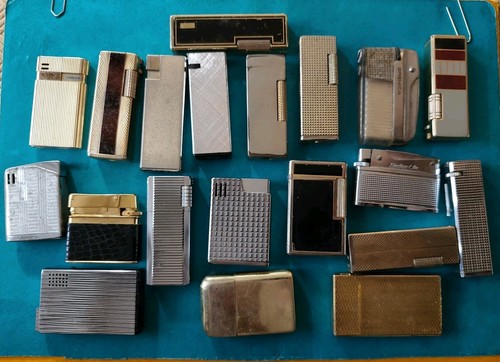 Lot briquets gaz non - briquets, (non