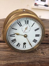 PENDULE BRONZE MARINE