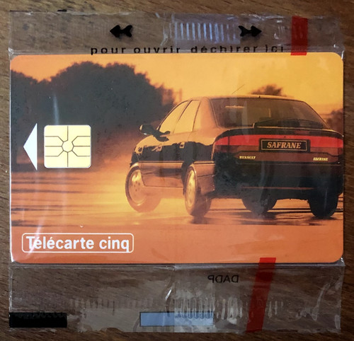 Telecarte renault safrane - telecarte,