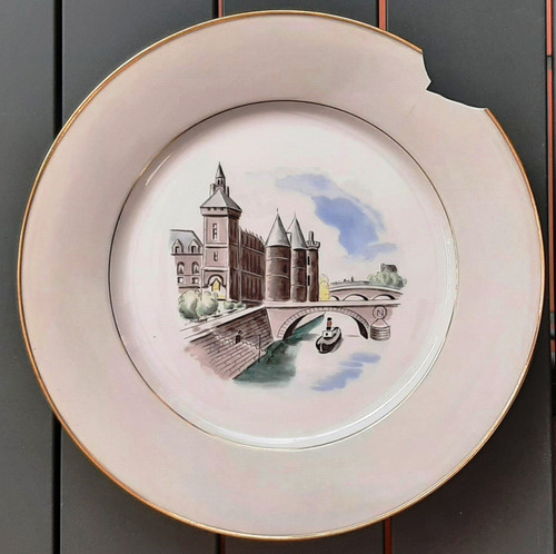 Assiette porcelaine sèvres - porcelaine, de