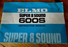 Notice caméra ELMO S/8 Sound