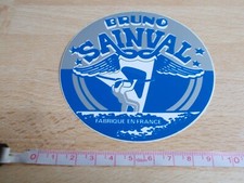 Autocollant vintage planche à voile BRUNO SAINVAL