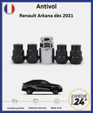 Ecrous antivol roues noir - ecrous, de