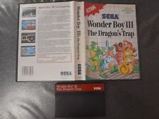 wonder boy III 3 the dragon's trap sega master system sans notice PAL EUR ??