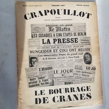 Crapouillot                  LE BOURRAGE DE CRANES -    Juillet 1937