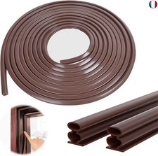 10m x 15mm Joint Fenetre de Porte en Caoutchouc Adhesif, Anticollision Joint