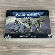 3 Necron Ophydian Destroyers