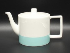 Théière Tiffany&Co Color Block bleu blanc os Chine de JP