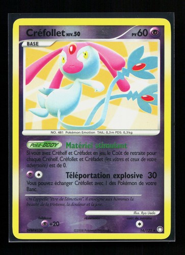 Carte pokémon créfollet - carte,