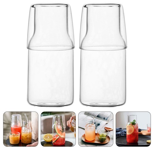 Sets carafe verre avec - 2,
