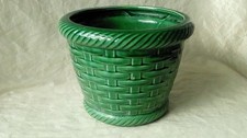 CACHE POT EN FAIENCE POET