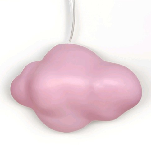 Suspension nuage nimbus rose - suspension,