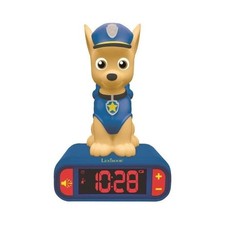 LEXIBOOK - Radio réveil enfant avec Veilleuse La Pat' Patrouille