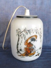 lustre asiatique en opaline