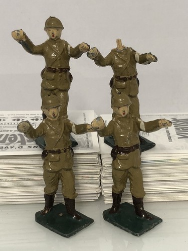 Jouet ancien soldat plombs - en,