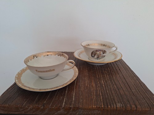 Ancienne tasse sous - +,