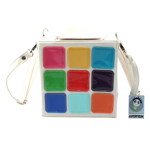 Sac bandoulière cube - à,